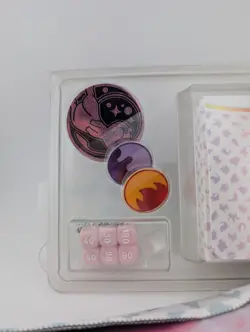 Pokemon Mew Playmat 151 Ultra Dice Coins Deck Box Set Nintendo 2023 - Image 2