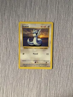 Pokemon TCG Dratini Shadowless Base Set 26/102 LP - Image 1