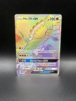 Pokemon TCG HO-OH GX Sun & Moon Sm80 Promo Promo - Image 1