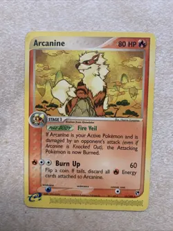 Arcanine - 15/100 EX Sandstorm 2003 - E Reader - Pokemon TCG - 2003 - Image 1