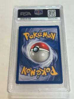 1999 POKEMON FOSSIL HYPNO HOLO 8/62 PSA 9 MINT JQ1 - Image 2