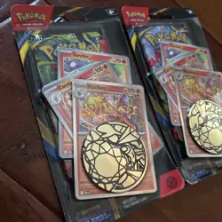 2x 2 Pack Mega Evolutions: Phantasmal Flames Pokemon Art Set Blister Packs Lot 2 - Image 2