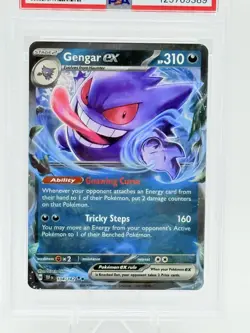 Pokemon Gengar ex 104/162 Temporal Forces - English - Mint PSA 9 - Image 2