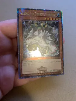 MISPRINT ERROR Zaborg the Thunder Monarch Yugioh RA04-EN125 QCR NM - Image 1