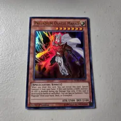 Yu-Gi-Oh! Palladium Oracle Mahad MVP1-EN053 1st Edition Ultra Rare Holo - Image 1
