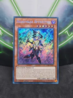 Yugioh Nightmare Apprentice LEDE-EN029 Secret Rare 1st Edition NN - Image 1