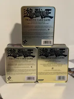 Yu-Gi-Oh! Vintage Red Eyes Black Dragon, Dark Magician, XYZ Cannon Tins [Empty] - Image 2