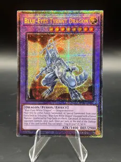 Yu-Gi-Oh! Blue-Eyes Tyrant Dragon MP25-EN042 1st Ed NM - Image 1