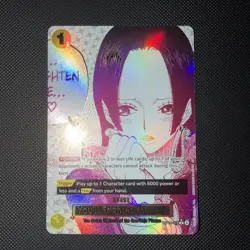 ONE PIECE You'll Frighten Me... ♡ Alt Art OP14-118 THE AZURE SEA'S SEVEN English - Image 1