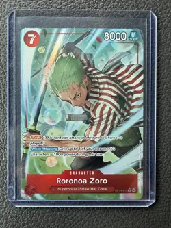 Roronoa Zoro Alt Art OP14-015 One Piece TCG English IN-HAND - Image 1