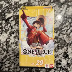 One Piece Egghead ENGLISH Starter Deck ST29 SEALED NEW - Image 1