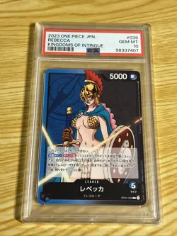 2023 One Piece Jpn Rebecca OP04-039 PSA10 - Image 1