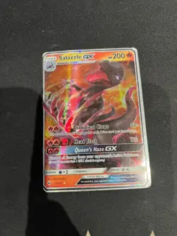 Salazzle GX - 25/147 - Pokemon Burning Shadows Sun & Moon Ultra Rare Card LP - Image 1