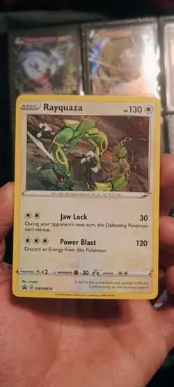 Rayquaza SWSH029 SWSH: Sword & Shield Promo Cards Holo - Image 1