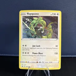 Rayquaza SWSH029 SWSH: Sword & Shield Promo Card Holo Pokemon TCG - Image 1