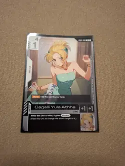 Cagalli Yula Athha GD01-096 Gundam Card Game Championship Promo - Image 1