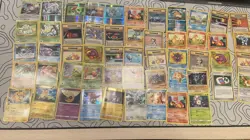 Pokemon Card Lot Vintage Damaged - Image 1