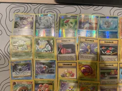 Pokemon Card Lot Vintage Damaged - Image 2