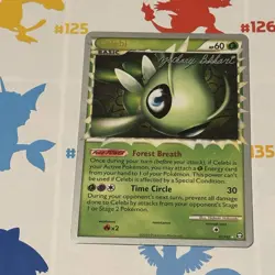 Celebi Prime 92/102 Triumphant Zachary Bokhari World Championship Pokemon Card - Image 1