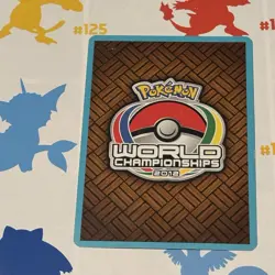 Celebi Prime 92/102 Triumphant Zachary Bokhari World Championship Pokemon Card - Image 2