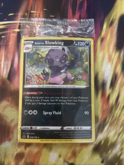 Galarian Slowking (098/198) Sealed Knockout Collection Cosmos Promo Pokemon Card - Image 1