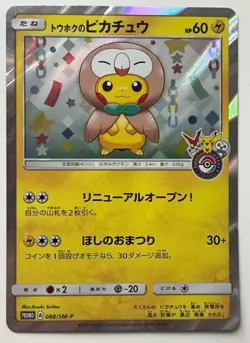 Pokemon Card Tohoku's Pikachu 088/SM-P Promo Center Reopening Japanese from JP - Image 1