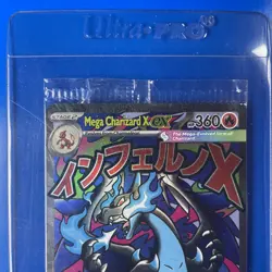 Pokemon TCG Mega Charizard x Ex Promo Card Sealed Holo - Image 2