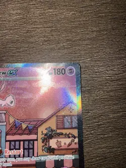 Mew ex SVP 053 Pokemon TCG Scarlet Violet 151 Black Star Promo Full Art Card - Image 3