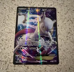 Mewtwo EX XY125 Full Art Black Star Promo Holo Pokemon Card Full Art Rare NM - Image 1
