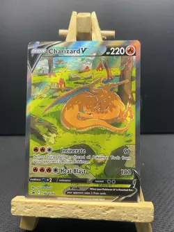 Pokemon TCG Charizard v SWSH260 Sword & Shield Promo Card - Image 1
