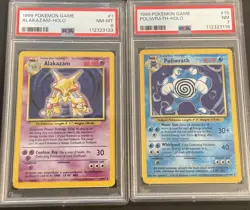Two PSA Graded Pokemon Cards - Image 1