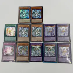 🔥 Yu-Gi-Oh Rainbow Dragon & Crystal Beast Lot 12 Cards Holo/Ultra Rare Set - Image 1