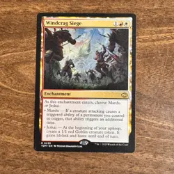 MTG Tarkir Dragonstorm - Windcrag Siege - Regular - Image 1
