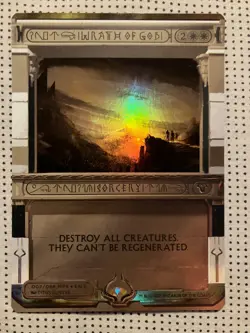 Wrath of God Masterpiece Series: Amonkhet Invocations Foil - Image 1