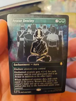 MTG - Avatar: The Last Airbender - Avatar Destiny (Borderless) - NM - NF - Image 1