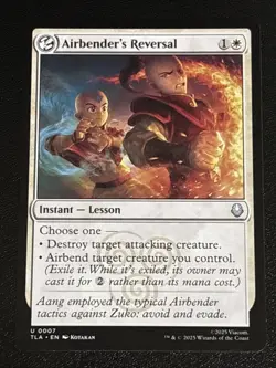 MTG Avatar: The Last Airbender Airbender's Reversal 0007 NM - Image 1
