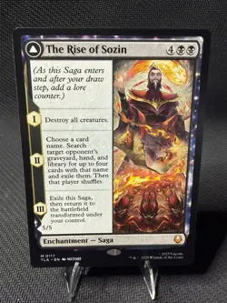 The Rise of Sozin - TLA #117 - MTG Saga Enchantment - Near Mint - Image 1