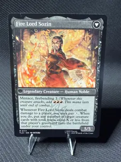 The Rise of Sozin - TLA #117 - MTG Saga Enchantment - Near Mint - Image 2