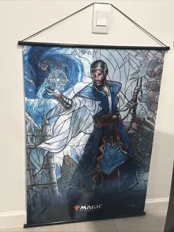 Magic The Gathering - Ultra Pro Wall Art Stained Glass - Teferi 40” - Image 2