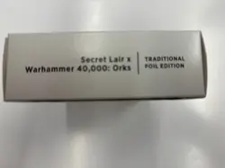 Mtg Secret Lair x Warhammer 40,000: Orks (NIB) (FOIL) - Image 1