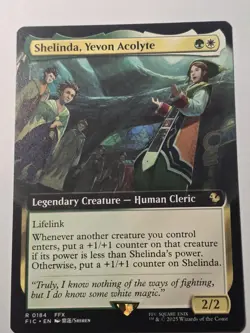 Shelinda, Yevon Acolyte (Extended Art) R Commander: FINAL FANTASY 184 NM - Image 1