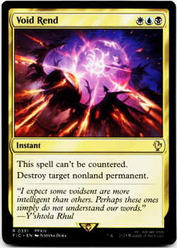 Void Rend [Commander: Final Fantasy] MTG Magic - NM/M ⚪💧💀 - Image 3