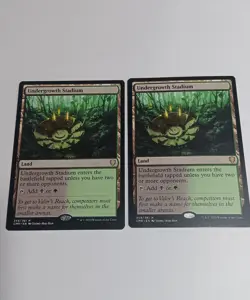 2x Undergrowth Stadium Commander Legends Regular - Image 1