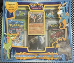 Pokemon B&W Legends Of Justice Box Sealed W/ Imperfections, Pls View All Photos! - Image 1