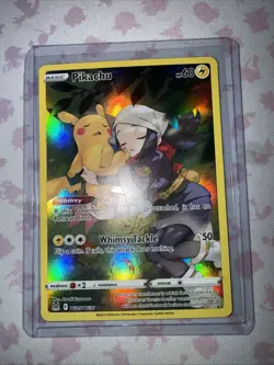 Pokemon Pikachu TCG Lost Origin Trainer Gallery Holo Ultra Rare Card TG05/TG30 - Image 1