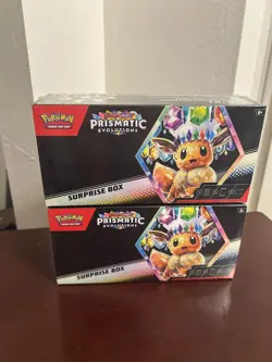 Pokemon TCG Prismatic Evolutions Surprise Box New Sealed - Image 1