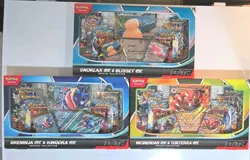 NEW Pokemon Special Collection Boxes LOT of 3 SNORLAX, INCINEROAR, GRENINJA EX - Image 1