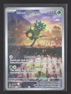 Pokemon 2024 Stellar Crown Teal Mask Ogerpon #123/162 - Image 1