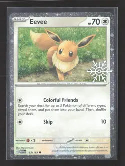 Pokemon 2022 Silver Tempest Eevee #133/165 - Image 1