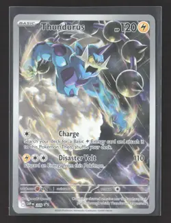 2025 Pokemon Scarlet & Violet White Flare Thundurus #209/242 - Image 1